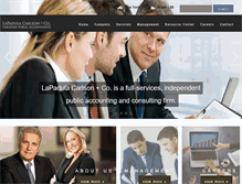 Tablet Screenshot of lapadula.com
